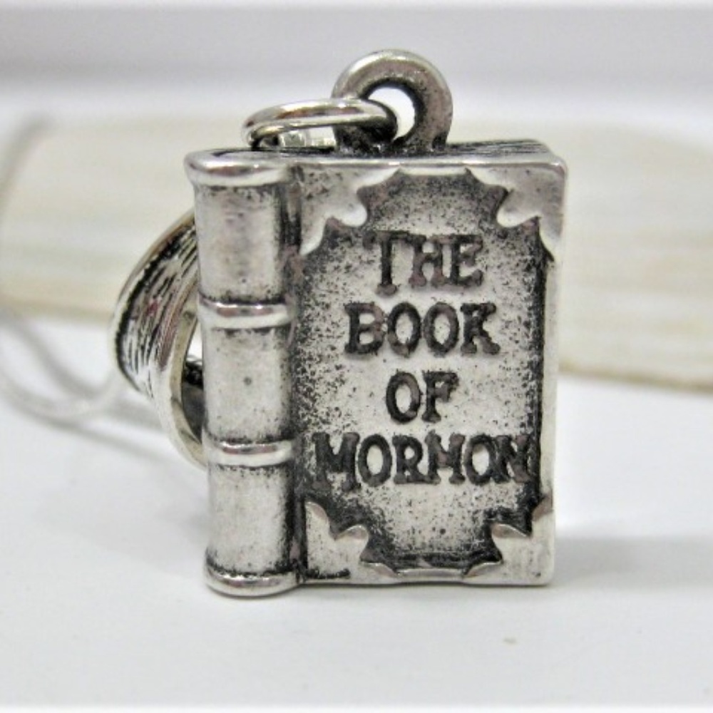 Book of Mormon pendant necklace